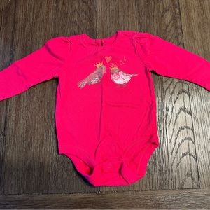 THROWBACK to 2010 Baby Gap 6-12mo Girls LS Onesie